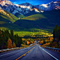 Snow Peaks, Alberta, Canada
