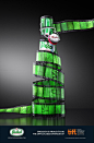 Grolsch - Toronto Film Festival : We were approached by our client, The Orange Apple, to create some CG elements for Grolsch, who is sponsoring the Toronto International Film Festival. We created a Grolsch beer bottle made out of film, and 2 more prints (