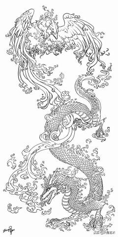 Sannie-33采集到插画-白描线稿