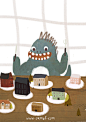 Little Gluttonous Monster on Behance