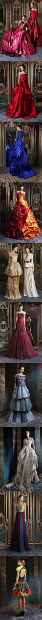 分享一组超美超艳的，Rami Kadi 2013婚纱系类