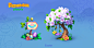 Easter event, Irina_Poddubnaya : There is my part of the work for Fishdom mobile game. Easter event.