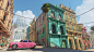 Overwatch - Havana - Streets, Simon Fuchs : This is some environment work I did on the Havana map for Blizzard Entertainment's Overwatch. I was responsible for the first area of the map that takes place in the city streets as well as the last area which t