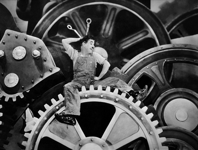 摩登时代 (1936) #好莱坞# #经...