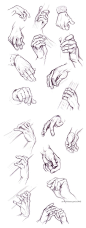 bass player hand study by `briannacherrygarcia: Hands Reference, Hand Sketch, Drawing Reference, Drawings Of Hand