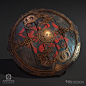 Viking Shield - Substance Designer, Alexey HRDesign : 100% Substance Designer (Only substance designer was used during the creation) / Render in Marmoset.
Under the inspiration of the work of Daniel Hull Viking Round Shield - Substance Painter.
Under the