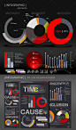 Infographic Elements and Template by ~CursiveQ-Designs on deviantART #采集大赛#