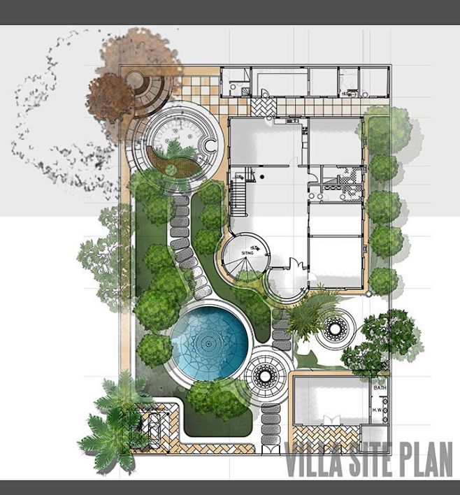 Villa Site Plan desi...