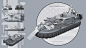 Hovercraft, Encho Enchev : Military hovercraft concept.