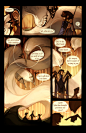 The Hollow Men (Sequential) : Written and painted for Voume 8 of the Flight Anthology of comics.