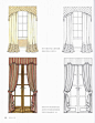 免费 分享 窗帘、幔、遮光帘、百叶帘、窗饰设计资料 3554054