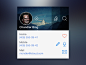 Dribbble - Sneak Peak for Upcoming UI Widgets Set [Contact Widget] by Alexander Zaytsev