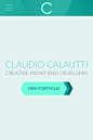 Claudio Calautti - Creative Front-end Developer