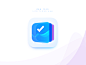 Limitless app icon vector cool colors focus app icon icon app illustration design logo modern minimal