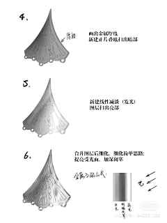 采花大盗嗷呜采集到教程-材质