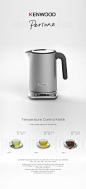 KENWOOD | Variable Temperature Kettle SJM610 : Persona is a premium collection for the expert consumer, inspired by the idea of precise process control delivering optimum flavours and ensuring consistently excellent results. The range is for a culinary cr