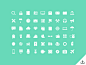 54 Free Simple Icons by GraphBerry in 2014年9月的免费扁平化图标套装合集下载