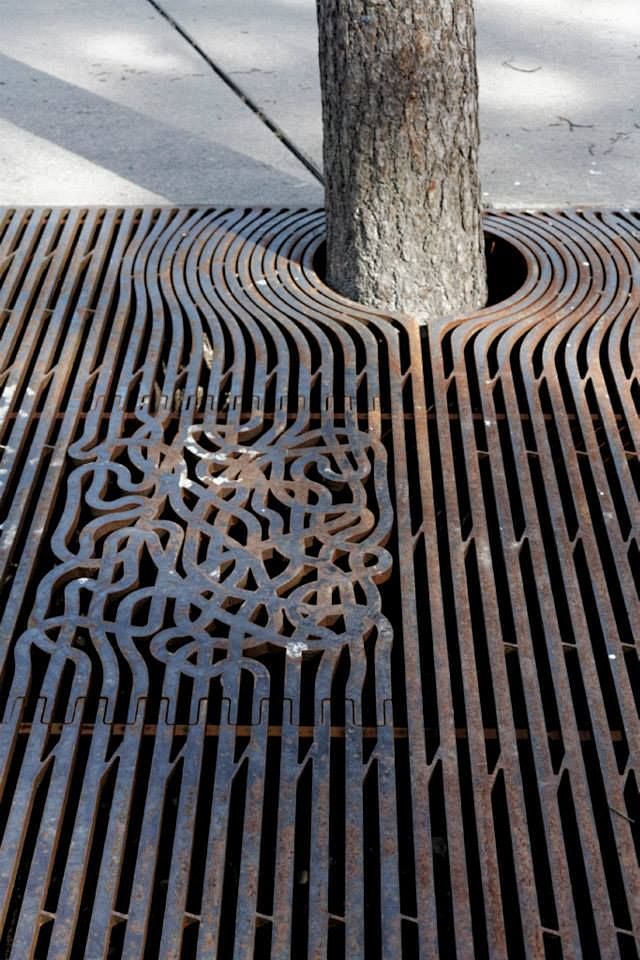 Fancy grate