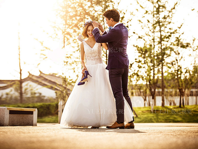 北京园博园婚纱照