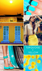 Colors That Define Us: Turquoise & Yellow