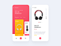 UI APP 手机界面 平面 排版 样式 dribbble