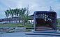 Shanghai EXPO via Flickr. covered pedestrian bridge: 