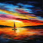 Leonid Afremov 油画系列