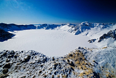 环球旅行家采集到雪の旅：天池的最美时刻