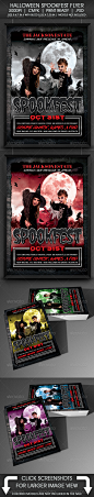 Halloween Spookfest Flyer - Holidays Events