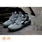 耐克Nike Air Huarache Run Tech Fleece 华莱士 灰 749659-002-淘宝网