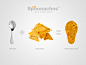 【SPOONACHOS】勺子形状的墨西哥玉米片，产品及包装设计