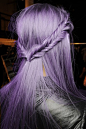 lavender hair