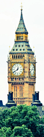 Big Ben from Trafalgar Square - London