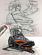Industrail Design Sketch & Marker Rendering Tutorial : Product Design Sketch, industrial Design sketch. Object ; Sony head camera 
