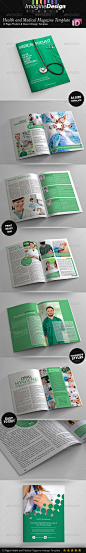 Health and Medical Magazine Template - Magazines Print Templates
