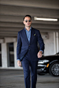 Want To Know How To Wear A Navy Suit Casually? - He Spoke Style #Menssuits