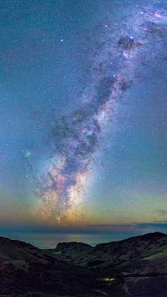 车车车采集到绚丽多彩的星空