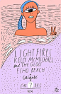 LIGHT FIRES POSTER