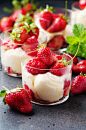 Tiramisu cake with strawberry and mint by Oxana Denezhkina on 500px