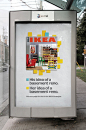 加拿大宜家IKEA平面广告设计