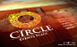 The Circle品牌圆形VI设计欣赏 | ♥⺌恋蝶︶ㄣ设计 #采集大赛#