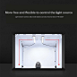 Portable Easy 50cm Foldable LED Light Tent Product Photography Photo Light Box  | eBay : So easy to carry when it's folded! 1x Photo Light Tent Set. Light power:6W. | eBay!