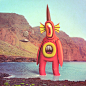 可爱的巨型小怪兽插画-西班牙Juan Carlos Paz -BAKEA-插画作品 [75P] 75.jpg