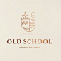old school logo © Bashev Denis