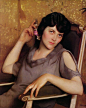 【图片】【欣赏】帕克斯顿古典油画---贵族女子的美丽身影【欧洲宫廷吧】_百度贴吧