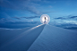 Light-painting at the White Sands / 500px