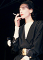 Inès de la Fressange at Chanel 1985 ​​​​