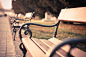 Vintage Old City Bench Free Stock Photo