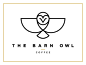 The Barn Owl identity branding logo owl eatery coffee cafe