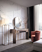 Console table / dressing table TRILOGY | Console table with drawers by Capital Collection